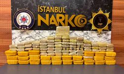 İstanbul'da düzenlenen operasyonda 62,9 kilogram uyuşturucu ele geçirildi