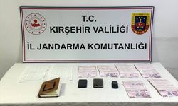 Kırşehir'de tefecilik operasyonunda 3 şüpheli yakalandı