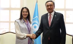 TDT Genel Sekreteri Ömüraliyev, Japonya Dışişleri Bakan Yardımcısı Arfiya ile İstanbul'da görüştü