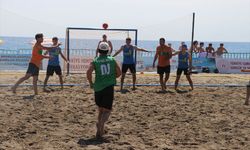 Tekirdağ'da KUMFEST plaj voleybolu ve hentbolu müsabakaları başladı