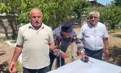 GSM şebekesi çekmeyen köyde, kurdukları telsiz sistemiyle haberleşiyorlar