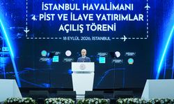 Bakan Uraloğlu, İstanbul Havalimanı 4. Pist ve İlave Yatırımlar Açılış Töreni'nde konuştu: