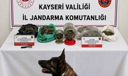 Kayseri'de 1 kilo 200 gram uyuşturucu ele geçirildi