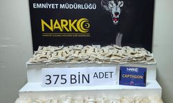 MİT koordinesindeki operasyonda 375 bin uyuşturucu hap ele geçirildi