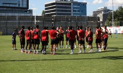Samsunspor, Arca Çorum FK maçının hazırlıklarını sürdürdü