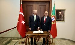 TBMM Başkanı Kurtulmuş, Türkiye'nin Lizbon Büyükelçiliğini ziyaret etti