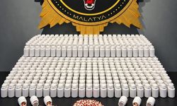Malatya'da 46 bin 189 adet sentetik ecza hapı ele geçirildi