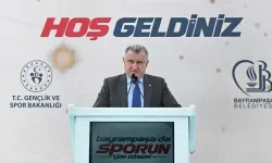 Gençlik ve Spor Bakanı Osman Aşkın Bak, Bayrampaşa'da temel atma törenine katıldı
