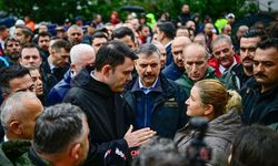 Bakan Kurum ve Bakan Çiftçi, Sarıyer'de incelemelerde bulundu: