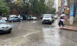 Elazığ'da sağanak etkili oldu