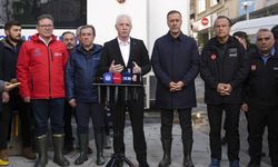 İstanbul Valisi Gül, selin etkilediği Ayazağa'daki çalışmaları takip etti:
