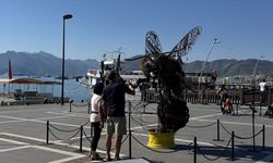 Marmaris'te 'Kıymetli Hurdalar' sergisi açıldı