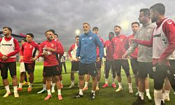 Samsunspor, Trabzonspor maçının hazırlıklarına taraftar desteği ile devam etti