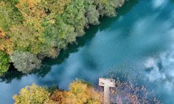 Sonbahar renklerine bürünen Yedigöller, fotoğraf tutkunları ve doğaseverleri cezbediyor