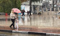 Tekirdağ'da sağanak etkili oldu