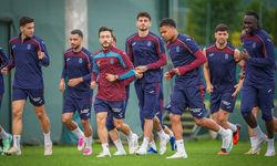 Trabzonspor, Hearts maçının hazırlıklarına başladı