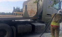 Dörtyol'da tır yangını kontrol altına alındı