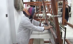 Siirt'te kadın kilim ustasının keten dokuma yolculuğu