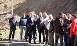 Üzümlü'de selden etkilenen köylerde çalışmalar incelendi