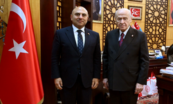 Azerbaycan Büyükelçisi Reşad Aslanov, MHP Lideri Devlet Bahçeli'yi ziyaret etti