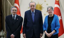 Cumhurbaşkanı Erdoğan, Nobel ödüllü bilim insanı Prof. Dr. Sancar'ı kabul etti