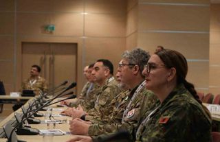 Türk Silahlı Kuvvetlerinin EFES 2024 tatbikatının bilgisayar destekli kontrol merkezinin tanıtımı yapıldı