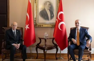 Kurtulmuş'tan MHP Lideri Bahçeli'ye yeni anayasa ziyareti: Son derece verimli geçti