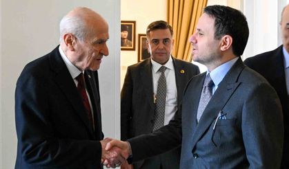 Bakan Gürlek, MHP Lideri Bahçeli'yi ziyaret etti