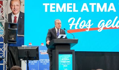 MHP'li Durmaz, Kırklareli Belediyesi'nin altyapı temel atma töreninde konuştu: Belediyecilik emanete sadakattir