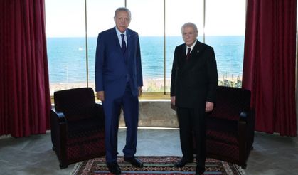 Cumhurbaşkanı Erdoğan, MHP Genel Başkanı Bahçeli ile görüştü