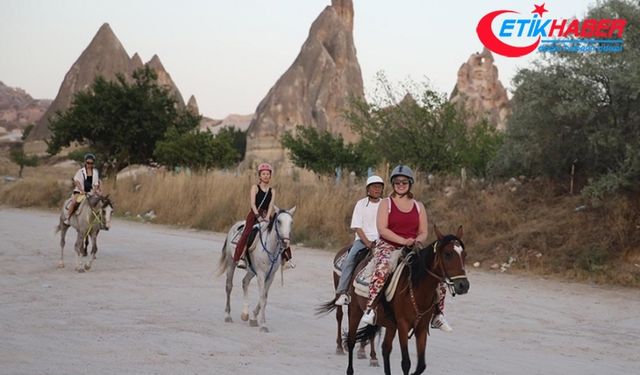 Kapadokya'daki müze ve ören yerlerini 8 ayda 3 milyondan fazla turist ziyaret etti