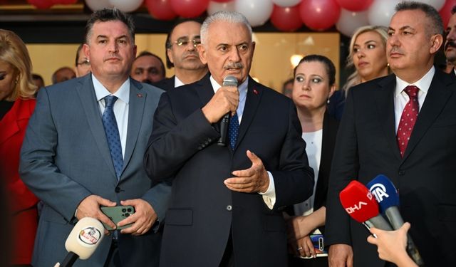 AK Parti Genel Başkanvekili Yıldırım, İzmir'de incelemelerde bulundu