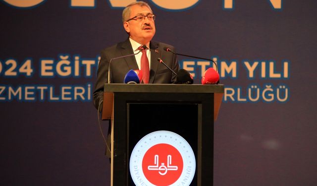 Diyanet İşleri Başkanı Erbaş, 2023-2024 Eğitim Öğretim Yılı Kur'an Kursları Açılışı'nda konuştu: