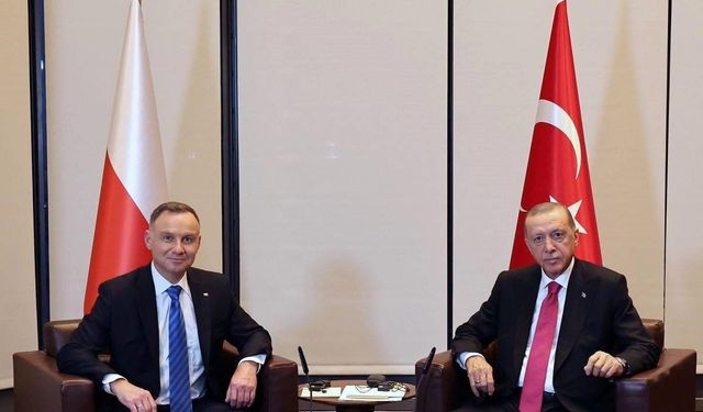 Cumhurbaşkanı Erdoğan, Polonya Cumhurbaşkanı Duda ile görüşmesine ilişkin açıklama yaptı:
