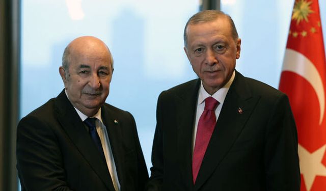 İletişim Başkanlığından, Cumhurbaşkanı Erdoğan'ın Cezayir Cumhurbaşkanı Tebbun'la görüşmesine ilişkin açıklama: