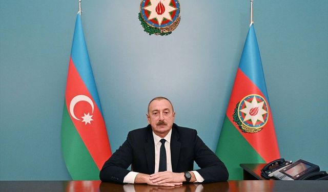 İlham Aliyev Kafkasya'da barış ve istikrar istediklerini bildirdi