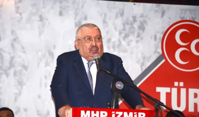 MHP'li Yalçın, partisinin İzmir kongresinde konuştu: