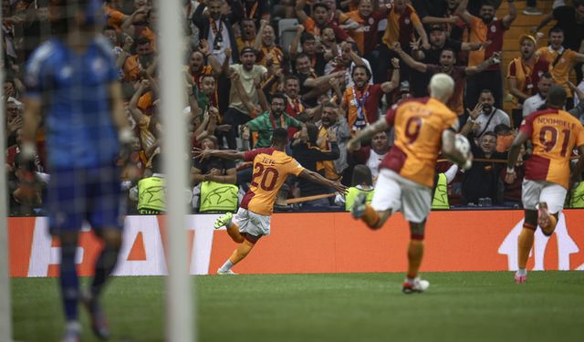 Galatasaray, "Devler Ligi"nde bir puanı son anda kurtardı