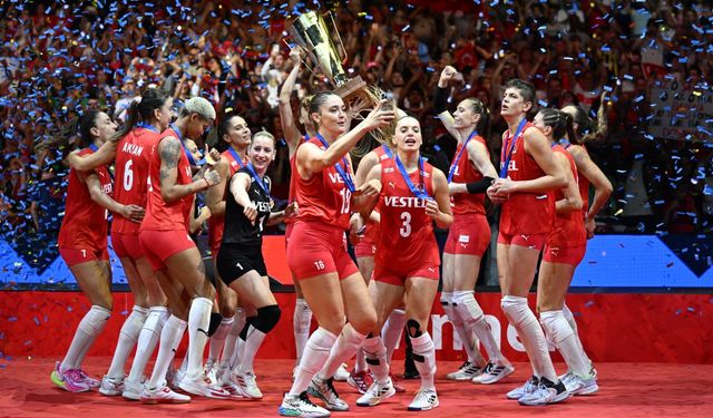 A Milli Kadın Voleybol Takımı, 2023 Dünya Kupası'nı da kazandı