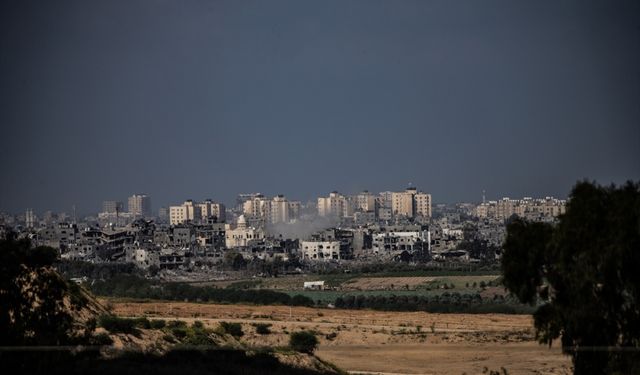 Gazze Şeridi’ndeki yıkım sınırın İsrail tarafından bile görülebiliyor