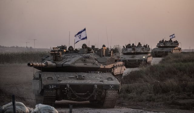 İsrail’in Gazze sınırında tank hareketliliği