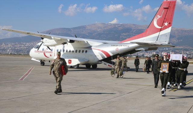 Şehit sözleşmeli onbaşı Alican Güneş, Kahramanmaraş'ta son yolculuğuna uğurlandı