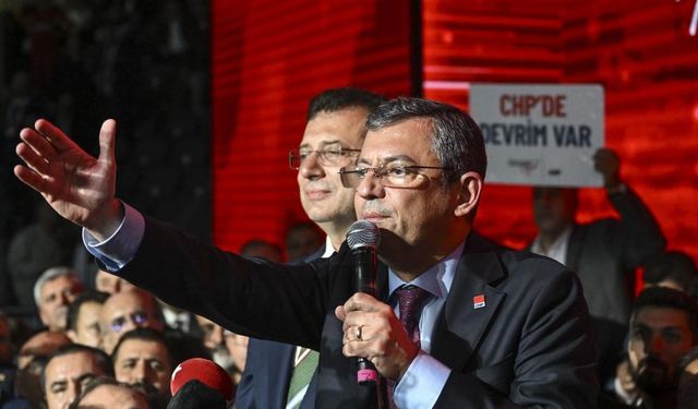CHP Genel Başkanı seçilen Özel "teşekkür" konuşması yaptı: