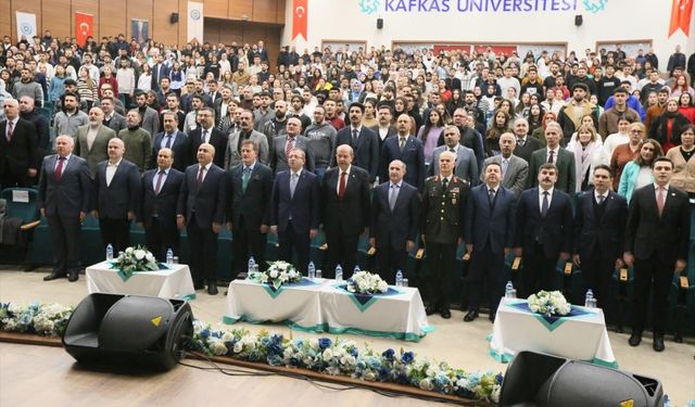 KKTC Cumhurbaşkanı Tatar, "KKTC'nin Türk Dünyası İçerisindeki Stratejik Önemi" konferansında konuştu: