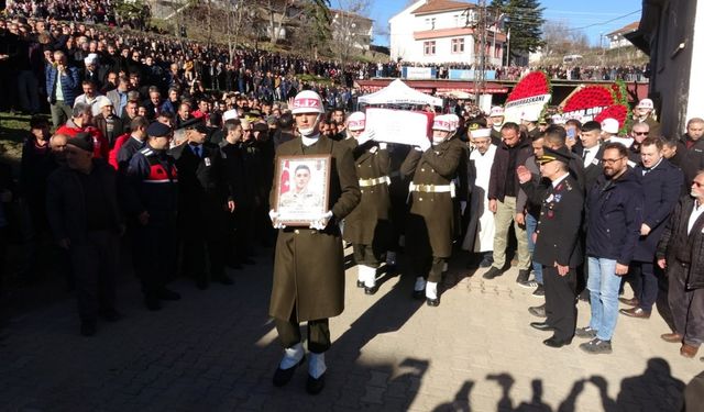 Tokatlı şehit Piyade Sözleşmeli Er Yasin Karaca son yolculuğuna uğurlandı