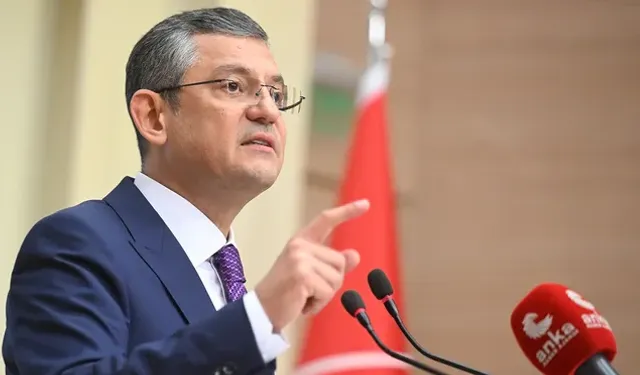 CHP Genel Başkanı Özel, gündeme ilişkin açıklamalarda bulundu: