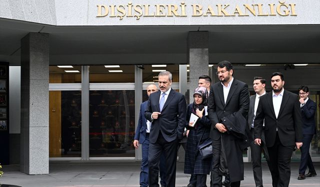 Dışişleri Bakanı Fidan, Ankara'da basın mensuplarıyla bir araya geldi:
