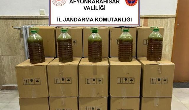 650 litre sahte zeytinyağı ele geçirildi