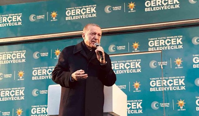 Cumhurbaşkanı Erdoğan: "Asla şartlara teslim olmadık, yılgınlığa kapılmadık, geri adım atmayı düşünmedik"