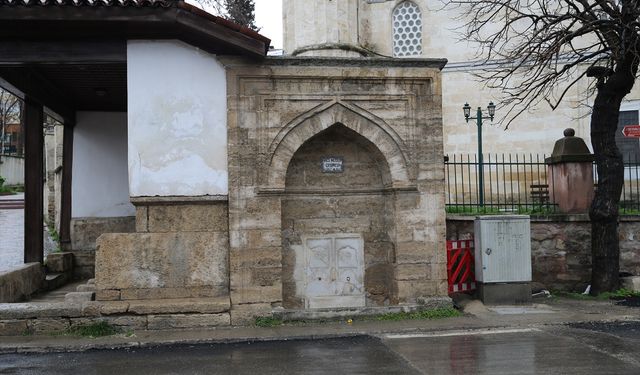 Edirne'deki tarihi Osmanlı çeşmeleri restore edilerek suya kavuşturulacak